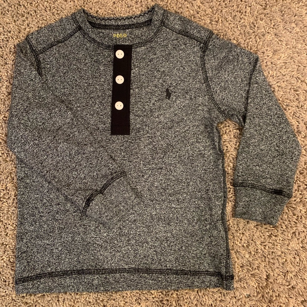 R.L. Polo boy’s long sleeve button down shirt, 3T